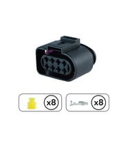 Radar Arka Lamba Soketi 8 Pin Kablosuz