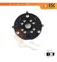 Kia Optima MK3 TF Forte MK1 TD Hyundai Azera Grandeur MK5 HG için Dış Yan Dikiz Ayna Motor Kapağı
