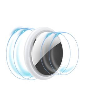 Apple AirTag Uyumlu 2 Ön 2 Arka Şeffaf Çizik koruyucu Nano Jelatin