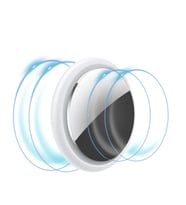 Apple AirTag Uyumlu 2 Ön 2 Arka Şeffaf Çizik koruyucu Nano Jelatin