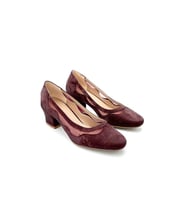 Parkmoda Kadın Topuklu Ayakkabı BORDO