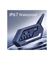Bt62 Motosiklet Kask Kulaklığı Bluetooth Intercom 2 Intercom Bağlantılı