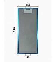 Arçelik İle Uyumlu P17A Aspiratör Davlumbaz Metal Yağ Filtresi