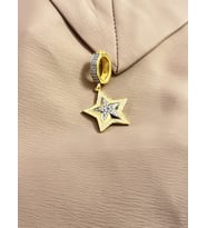 Kutup Yıldızı Bilezik 925 Ayar Gümüş Charm