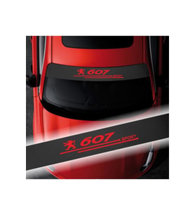 Peugeot 607 İçin Uyumlu Aksesuar Oto Ön Cam Oto Sticker Karbon