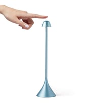 Lexon Steli Bell Led Masa Lambası Açık Mavi LH95B-LB1 (Renksiz)