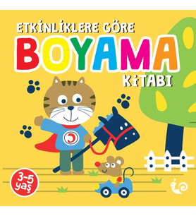 Etkinliklere Göre Boyama Kitabı - Sarı