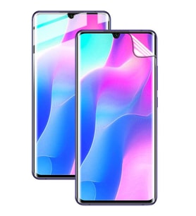 Lexroo Xiaomi Mi Note 10 Lite Süper Pet Ekran Koruyucu Jelatin - Siyah