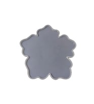 Epoksi Silikon Kalıp  Yaprak Bardak  Altlığı 10 CM