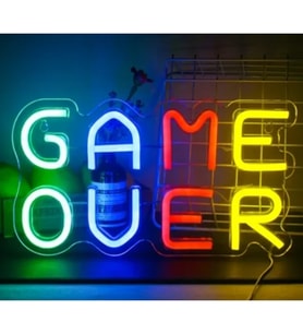 Game Over Yazılı Neon Led MZ-N3