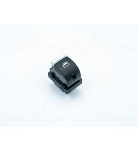 Audi A3 A6 Q7 2004-2015 Krom Tekli Cam Açma Anahtarı