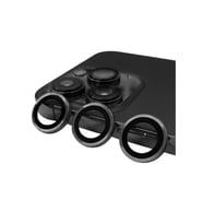Apple iPhone 14 Pro Max Uyumlu Zore CL-07 Kamera Lens Koruyucu (Koyu Gri)