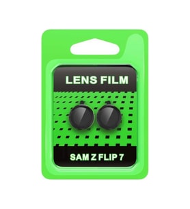 Samsung Galaxy Z Flip 7 Raze Metal Kamera Lens - Siyah