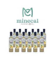 Minecal Ananas Sirkesi 12x500 ml – %100 Katkısız Doğal  Şekersiz  Koruyucu Içermez