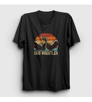 Presmono Unisex Siyah Arm Wrestler Bilek Güreşi T-Shirt 495281tt