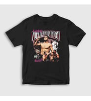 Presmono Unisex Çocuk Siyah Punch Güreş Ufc Mma Khabib Nurmagomedov T-Shirt 513439tt