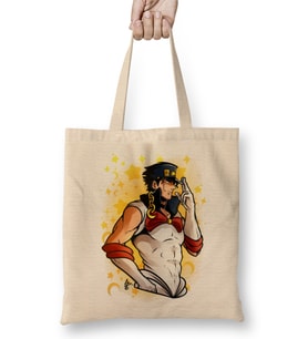 Jojo Bizarre Adventure Jotaro The Star Bez Çanta Uzun Saplı