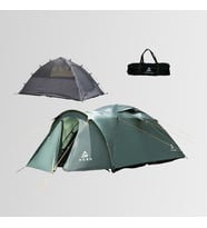 Orcamp OUT - 3000 Nord Çantalı 2 Kişilik Kamp Çadırı (Haki)