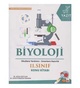 Yazıt Yayınları 11. Sınıf Biyoloji Konu Kitabı