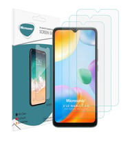 Microsonic Xiaomi Redmi 10C Screen Protector Nano Glass Cam Ekran Koruyucu (3`lü Paket) (Renksiz)