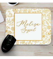 Kişiye Özel İsme Özel Zarif Tasarımlı Mousepad