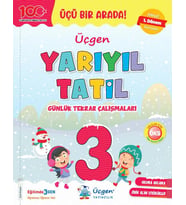 Üçgen 3.Sınıf Yarıyıl Tatil - Günlük Tekrar Çalışmaları 2023