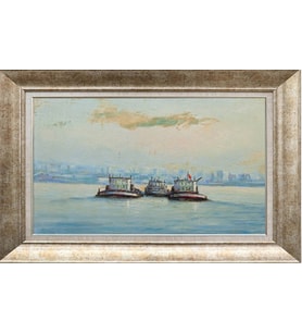 GÜMÜŞ ÇERÇEVELİ TABLO N1074