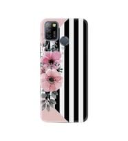 Infınıx Smart 5 Kılıf Desenli Silikon Kılıf Flowers 4 1390