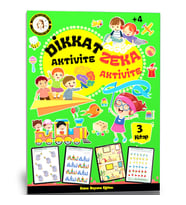 Dikkat ve Zeka Aktivite Seti (3 Kitap)