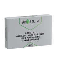 VeNatura B-Trio ODT Metilkobalamin,Metilfolat Ve P-5-P Tablet 30lu