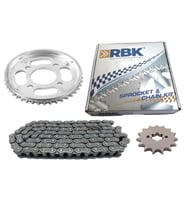 Honda Cbf 150 Ön-Arka Dişli Zincir Set Rbk 428H 128L 15-42T