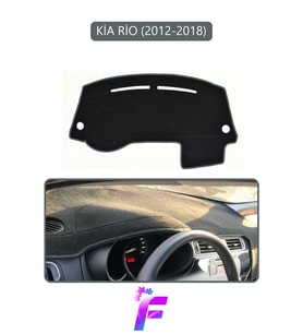 KİA RİO (2012-2018) Uyumlu Torpido Örtüsü Kolay Montaj Yansıma Önleyici Tam Koruma G74