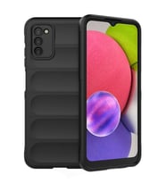 Newface Samsung Galaxy A03S Kılıf Optimum Silikon - Siyah