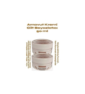 Cilt Beyazlatıcı Arnavut Kremi 50 ml x 2 Adet- Skin Whitening Cream
