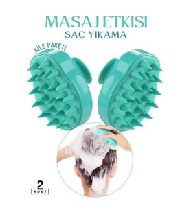 ModaCar Masaj Destekli Saç Yıkama Fırçası Silikon Absolute Design