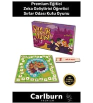 Premium Eğitici Zeka Geliştirici Öğretici Eğlence Aile Etkinlik Arkadaş Sırlar Odası Kutu Oyunu