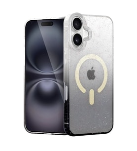 Durukar® iPhone 16 Pummel Shiny Magsafe Kapak - Siyah