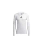 Adidas GN5676 Team Base Tee Erkek Uzun Kollu Tişört (Beyaz)