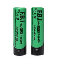 pilelistore F.B.I VTC6 18650 3.7V 3000mAh 30A Li-ion Şarjlı Pil + Pil Taşıma Kutusu 2'li SET