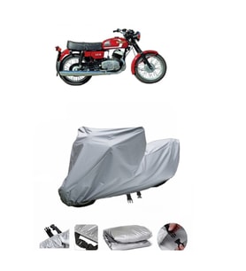 Jawa CZ 350  Gri Motosiklet Brandası ARKA ÇANTA UYUMLU DEĞİLDİR