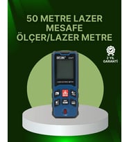 50 Metre Lazer Mesafe Ölçer Profesyonel Dijital Ölçüm Cihazı