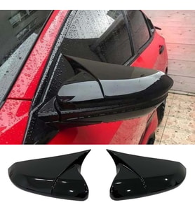 Honda Civic FC5 Batman Yarasa Ayna Kapağı Parlak Siyah ABS 2016 2017 2018 2019 2020 2021