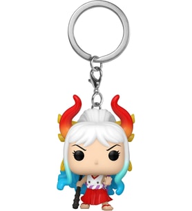 Funko Pop! Anahtarlık: Tek Parça S8 - Yamato Yenilikçi Anahtarlık - Koleksiyonluk Mini Figür - Çorap (Krem)