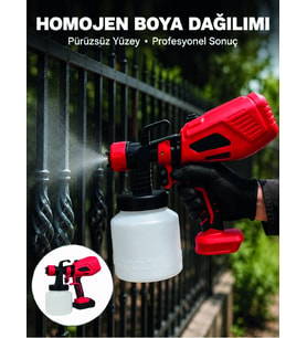 Ahşap, Metal, Mobilya Ve Hobi Projeleri İçin Profesyonel Boya Tabancası