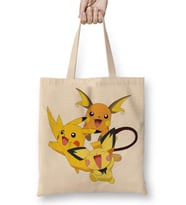Raichu Pokemon Go Pikachu Bez Çanta Uzun Saplı