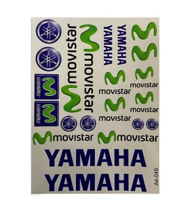 Yamaha Movıstar A4 Sticker