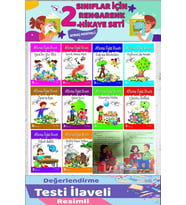 2.Sınıf Okumayı Sevdiren 10 lu Hikaye Seti (32-48 sayfa) (Beyaz)