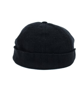 Kışlık Takke Hiphop Erkek Takke Şapka Docker Siyah