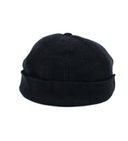 Kışlık Takke Hiphop Erkek Takke Şapka Docker Siyah
