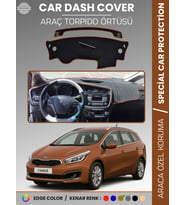 KİA CEED (2013-2019) Torpido Örtüsü Ön Panel Torpido Koruma Tam Uyum Tam Uyum Kaymaz Kolay Montaj